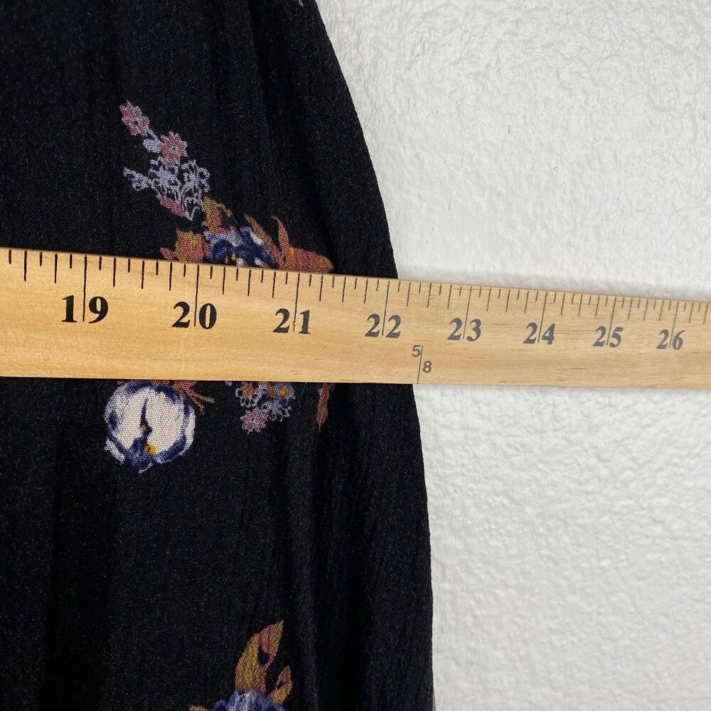 Free People Floral Snap Out Of It Swing Dress Side Pockets Loose Fit Size Large - Picture 9 of 10